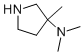 3-Pyrrolidinamine, N,N,3-trimethyl- Structure,947149-88-4Structure