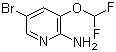 5-Bromo-3-(difluoromethoxy)-2-pyridinamine Structure,947249-13-0Structure