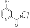 Azetidin-1-yl(4-bromopyridin-2-yl)methanone Structure,947534-66-9Structure