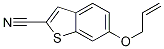 6-(Allyloxy)benzo[b]thiophene-2-carbonitrile Structure,947590-62-7Structure