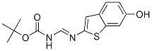 Carbamic acid, N-[(6-hydroxybenzo[b]thien-2-yl)iminomethyl]-, 1,1-dimethylethyl ester Structure,947590-65-0Structure