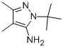 5-Amino-1-tert-butyl-3,4-dimethylpyrazole Structure,947688-95-1Structure