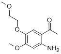 Ethanone,1-[2-amino-4-methoxy-5-(2-methoxyethoxy)phenyl]- Structure,947691-54-5Structure