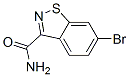 1,2-Benzisothiazole-3-carboxamide, 6-bromo- Structure,947691-81-8Structure