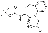 (S)-(3-n-boc-amino-2-oxo-2,3,4,5-tetrahydro-benzo[b]azepin-1-yl)-acetic acid Structure,94793-95-0Structure