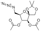 5-Azido-5-deoxy-3,4-di-o-acetyl-1,2-o-isopropylidene-beta-D-fructose Structure,94801-00-0Structure