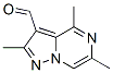 Pyrazolo[1,5-a]pyrazine-3-carboxaldehyde, 2,4,6-trimethyl-(9ci) Structure,94813-92-0Structure