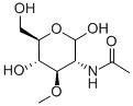 2-Acetamido-2-deoxy-3-o-methyl-d-glucopyranose Structure,94825-74-8Structure