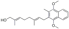 (2E,6e)-8-(1,4-dimethoxy-3-methylnaphthalen-2-yl)-2,6-dimethylocta-2,6-dien-1-ol Structure,94828-05-4Structure