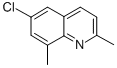 6-Chloro-2,8-dimethylquinoline Structure,948289-20-1Structure