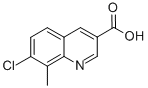 7-Chloro-8-methylquinoline-3-carboxylic acid Structure,948290-52-6Structure