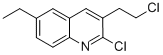 2-Chloro-3-(2-chloroethyl)-6-ethylquinoline Structure,948294-51-7Structure