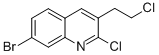 2-Chloro-3-(2-chloroethyl)-7-bromoquinoline Structure,948294-53-9Structure