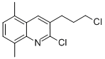 2-Chloro-3-(3-chloropropyl)-5,8-dimethylquinoline Structure,948294-59-5Structure