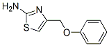 4-(Phenoxymethyl)-1,3-thiazol-2-amine Structure,94830-63-4Structure