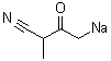 Butanenitrile 2-methyl-3-oxo-sodium salt(1:1) Structure,948350-86-5Structure