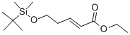 (E)-5-(tert-butyl-dimethyl-silanyloxy)-pent-2-enoic acid ethyl ester Structure,94844-33-4Structure