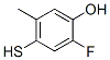 Phenol, 2-fluoro-4-mercapto-5-methyl- Structure,949019-05-0Structure