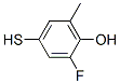 Phenol, 2-fluoro-4-mercapto-6-methyl- Structure,949019-81-2Structure