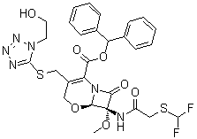 Flomoxef benzhydryl ester Structure,949587-46-6Structure