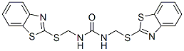 1,3-Bis[(2-benzothiazoylmercapto)methyl]urea Structure,95-35-2Structure