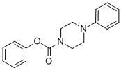 4-Phenyl-piperazine-1-carboxylic acid phenyl ester Structure,950229-11-5Structure