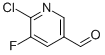 6-Chloro-5-fluoronicotinaldehyde Structure,950691-52-8Structure