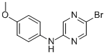 2-Pyrazinamine, 5-bromo-N-(4-methoxyphenyl)- Structure,950845-92-8Structure