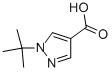 1-Tert-butyl 1h-pyrazole-4-carboxylic acid Structure,950858-65-8Structure