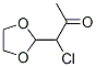 2-Propanone, 1-chloro-1-(1,3-dioxolan-2-yl)- Structure,95093-93-9Structure