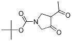 3-Acetyl-4-oxo-pyrrolidine-1-carboxylic acid tert-butyl ester Structure,951127-34-7Structure