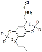 2,5-(Dimethoxy-d6)-4-(propylsulfanyl)phenethylamine hydrochloride Structure,951400-19-4Structure