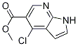 Methyl 4-chloro-1h-pyrrolo[2,3-b]pyridine-5-carboxylate Structure,951625-93-7Structure