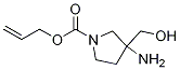 Allyl3-amino-3-(hydroxymethyl)pyrrolidine-1-carboxylate Structure,951625-99-3Structure