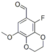 1,4-Benzodioxin-6-carboxaldehyde, 5-fluoro-2,3-dihydro-8-methoxy- Structure,951797-72-1Structure