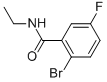 N-ethyl-2-bromo-5-fluorobenzamide Structure,951884-09-6Structure