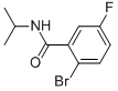 N-isopropyl-2-bromo-5-fluorobenzamide Structure,951884-14-3Structure