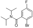 N,n-diisopropyl-2-bromo-5-fluorobenzamide Structure,951884-15-4Structure