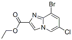 Ethyl 8-bromo-6-chloroimidazo[1,2-a)pyridine-2-carboxylate Structure,951884-22-3Structure