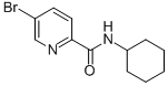 N-cyclohexyl-5-bromopicolinamide Structure,951885-08-8Structure