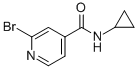 2-Bromo-N-cyclopropylisonicotinamide Structure,951885-74-8Structure