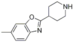 6-Methyl-2-piperidin-4-yl-1,3-benzoxazole Structure,951921-15-6Structure