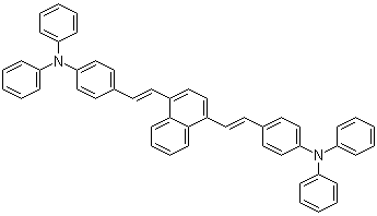 4,4-((1E,1e)-naphthalene-1,4-diylbis(ethene-2,1-diyl))bis(n,n-diphenylaniline) Structure,952065-58-6Structure