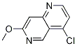 4-Chloro-7-methoxy-1,6-naphthyridine Structure,952138-19-1Structure