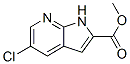 Methyl 5-chloro-1H-pyrrolo[2,3-b]pyridine-2-carboxylate Structure,952182-19-3Structure