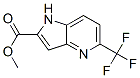 Methyl 5-(trifluoromethyl)-1H-pyrrolo[3,2-b]pyridine-2-carboxylate Structure,952182-29-5Structure