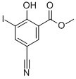 Methyl 5-cyano-2-hydroxy-3-iodobenzoate Structure,952302-09-9Structure