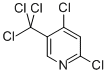 Pyridine, 2,4-dichloro-5-(trichloromethyl)- Structure,95234-75-6Structure