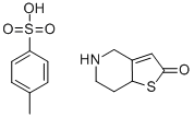 5,6,7,7A-Tetrahydrothieno[3,2-c]pyridin-2(4H)-one, 4-methylbenzenesulfonate Structure,952340-39-5Structure