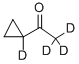 Cyclopropyl-1-d1 methyl-d3 ketone Structure,95249-93-7Structure